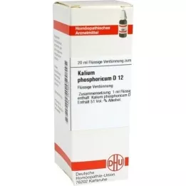 KALIUM PHOSPHORICUM D 12 Hígítás, 20 ml