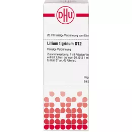 LILIUM TIGRINUM D 12 Hígítás, 20 ml