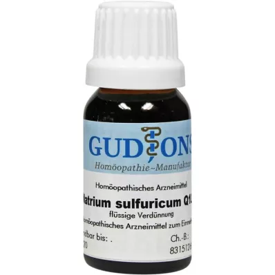 NATRIUM SULFURICUM Q 10 oldat, 15 ml