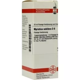 MYRISTICA SEBIFERA D 8 hígítás, 20 ml