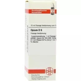 OPIUM D 6 Hígítás, 20 ml