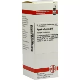 PAREIRA BRAVA D 6 Hígítás, 20 ml