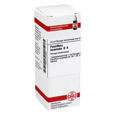 PASSIFLORA INCARNATA D 6 Hígítás, 20 ml