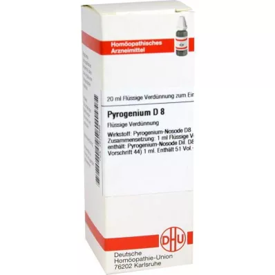 PYROGENIUM D 8 hígítás, 20 ml