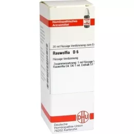 RAUWOLFIA D 6 Hígítás, 20 ml