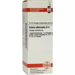 SALVIA OFFICINALIS D 4 hígítás, 20 ml
