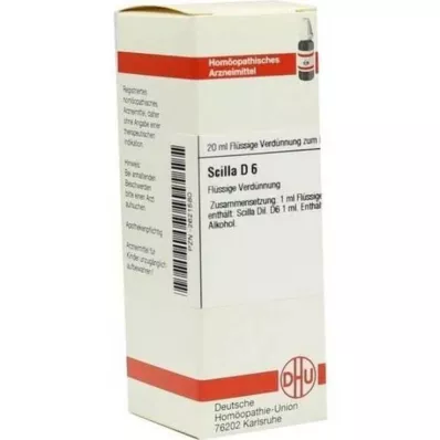 DHU Scilla D 6 hígítás, 20 ml DHU Scilla D 6 hígítás, 20 ml