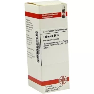 TABACUM D 12 Hígítás, 20 ml