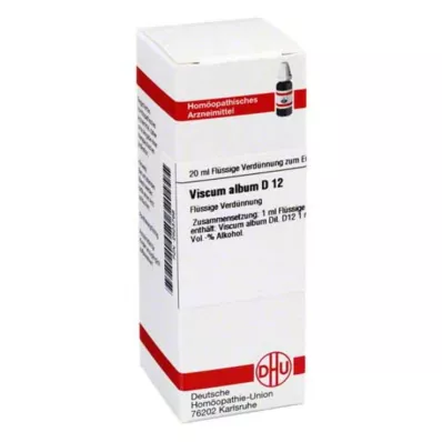 VISCUM ALBUM D 12 Hígítás, 20 ml