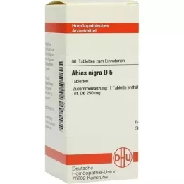 ABIES NIGRA D 6 tabletta, 80 db