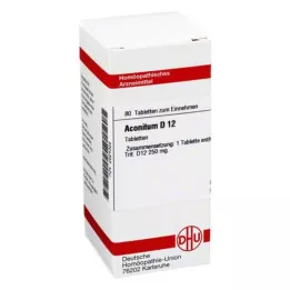 ACONITUM D 12 tabletta, 80 db