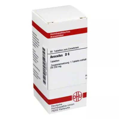DHU Aesculus D 6 tabletta, 80 db