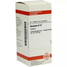 AESCULUS D 12 tabletta, 80 db