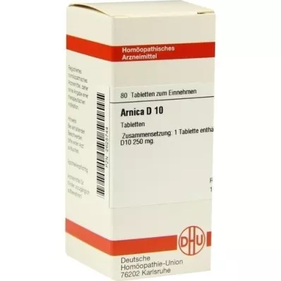 ARNICA D 10 tabletta, 80 db