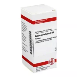 AURUM METALLICUM D 30 tabletta, 80 db