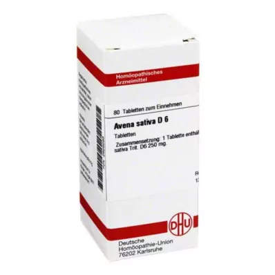 AVENA SATIVA D 6 tabletta, 80 db AVENA SATIVA D 6 tabletta, 80 db