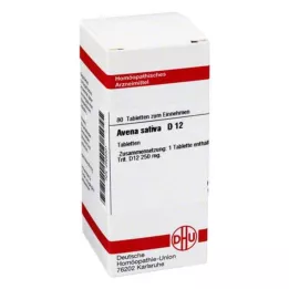 AVENA SATIVA D 12 tabletta, 80 db