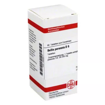 DHU Bellis perennis D 6 tabletta, 80 db