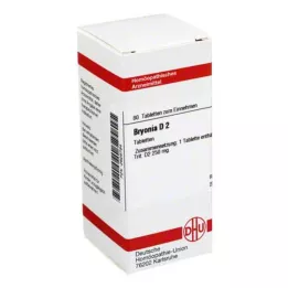 BRYONIA D 2 tabletta, 80 db