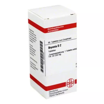 BRYONIA D 2 tabletta, 80 db