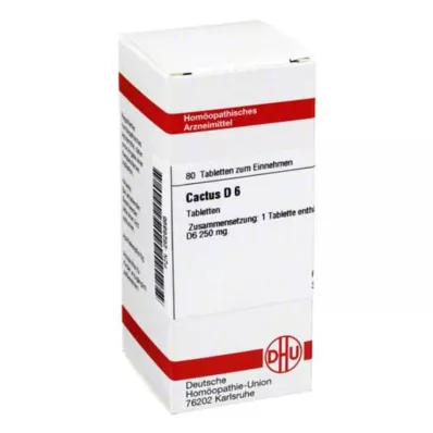 CACTUS D 6 tabletta, 80 db