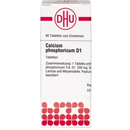 CALCIUM PHOSPHORICUM D 1 tabletta, 80 db