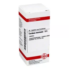 CARDUUS MARIANUS D 6 tabletta, 80 db