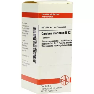 CARDUUS MARIANUS D 12 tabletta, 80 db CARDUUS MARIANUS D 12 tabletta, 80 db