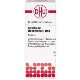 CAUSTICUM HAHNEMANNI D 10 tabletta, 80 db