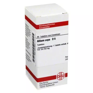 ALLIUM CEPA D 6 tabletta, 80 db