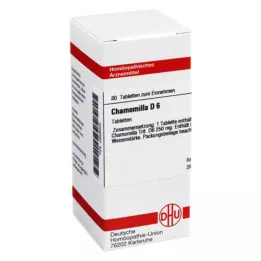 CHAMOMILLA D 6 tabletta, 80 db