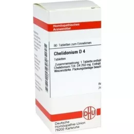 CHELIDONIUM D 4 tabletta, 80 db