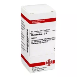 CHELIDONIUM D 4 tabletta, 80 db