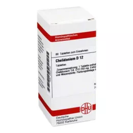 CHELIDONIUM D 12 tabletta, 80 db