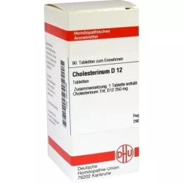 CHOLESTERINUM D 12 tabletta, 80 db