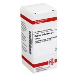 CUPRUM SULFURICUM D 6 tabletta, 80 db
