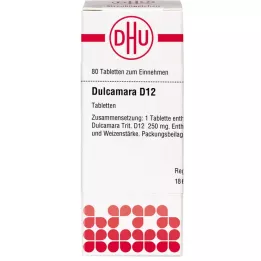DULCAMARA D 12 tabletta, 80 db