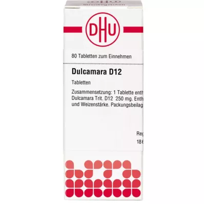 DULCAMARA D 12 tabletta, 80 db