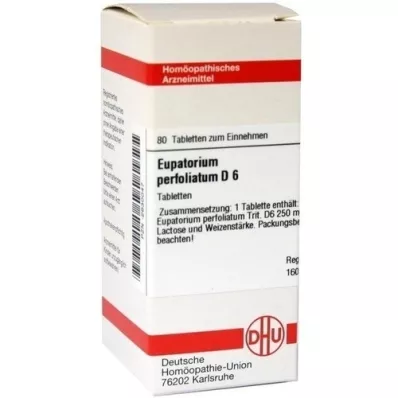 EUPATORIUM PERFOLIATUM D 6 tabletta, 80 db