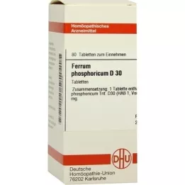 FERRUM PHOSPHORICUM D 30 tabletta, 80 db