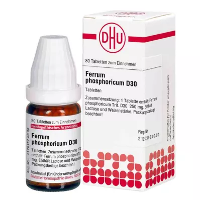 Ferrum Phosphoricum D30 tabletta (80 db)