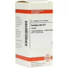 FORMICA RUFA D 6 tabletta, 80 db