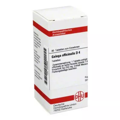 GALEGA officinalis D 4 tabletta, 80 db