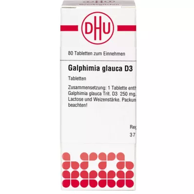 GALPHIMIA GLAUCA D 3 tabletta, 80 db