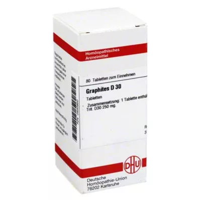 DHU Graphites D 30 tabletta, 80 db