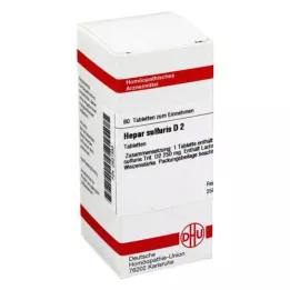 HEPAR SULFURIS D 2 tabletta, 80 db