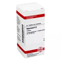 HYPERICUM D 3 tabletta, 80 db
