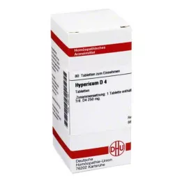 HYPERICUM D 4 tabletta, 80 db