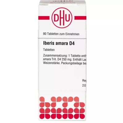IBERIS AMARA D 4 tabletta, 80 db