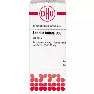 LOBELIA INFLATA D 30 tabletta, 80 db